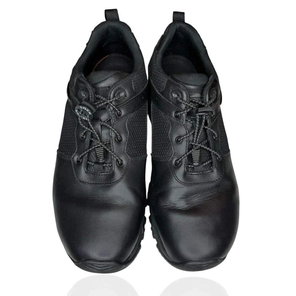 Merrell Moab Adventure 3 Shoes 10.5 Sneaker‎ Black Leather Work Walking Hiking